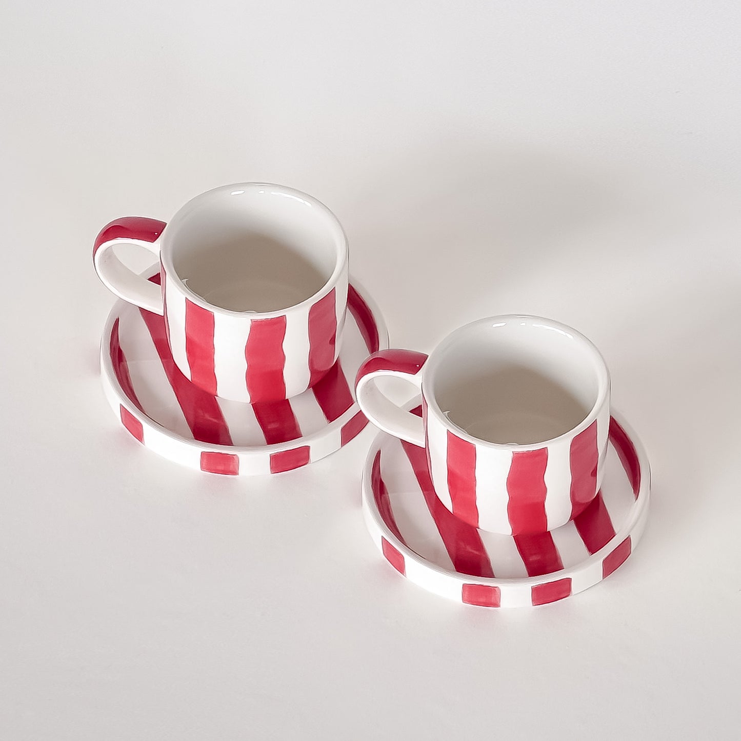 Espresso Stripes - incanto rose 2er Set