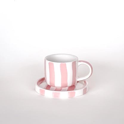 Espresso Stripes - incanto rose 2er Set