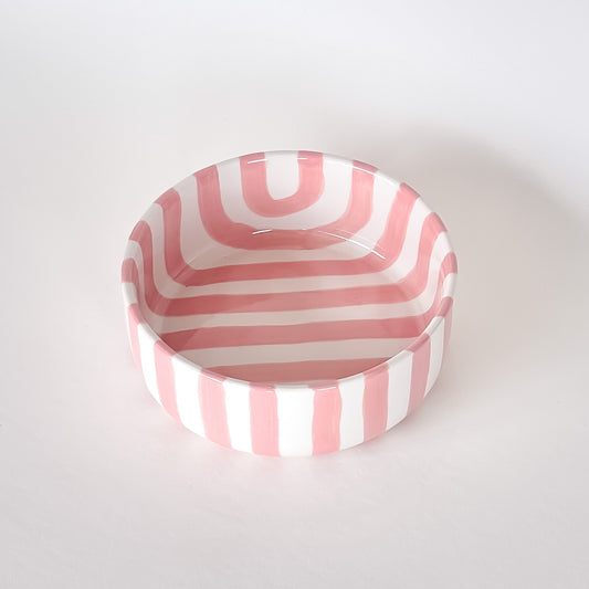 Schale Klein Stripes - incanto rose