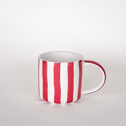 Tasse Stripes - tramonto red