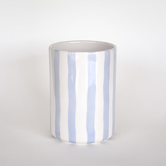 Vase Stripes - morning azzurro
