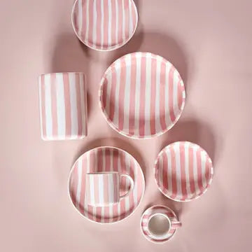 Espresso Stripes - incanto rose 2er Set